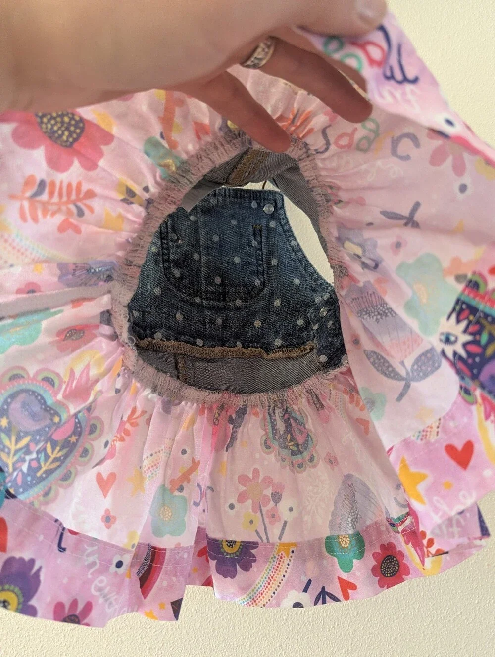 Handmade Overall Dress Outfit